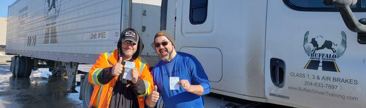 Students celebrating a driving milestone